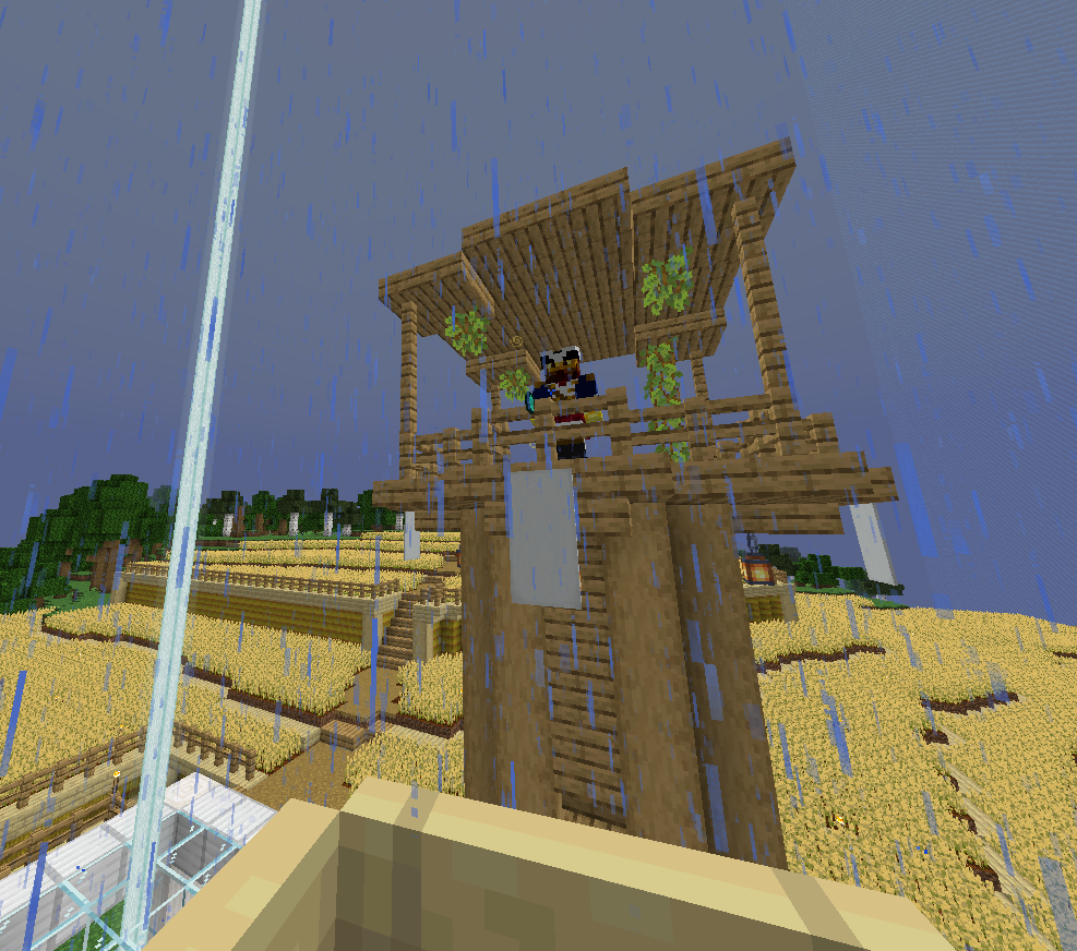 remy stands atop arvi tower with white banners 2023-01-15.png